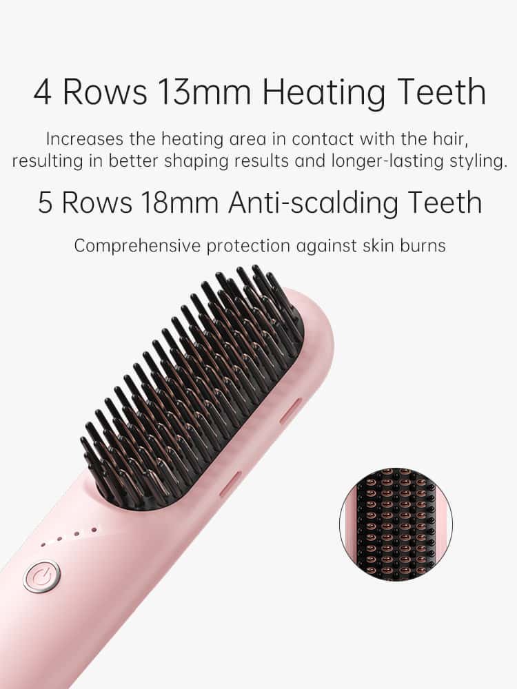 4 rows comb teeth