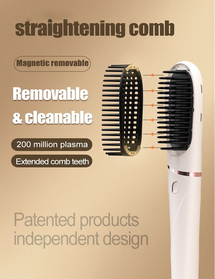 Negative Ion Ceramic Heated Hot Brush
