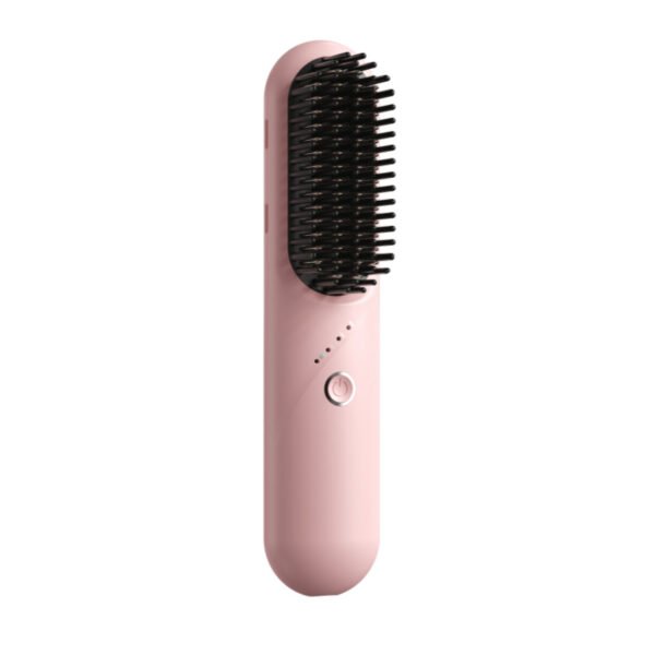 Cord & Cordless 2 in1 Detachable Hair Straightening Brush -T606 — изображение 2